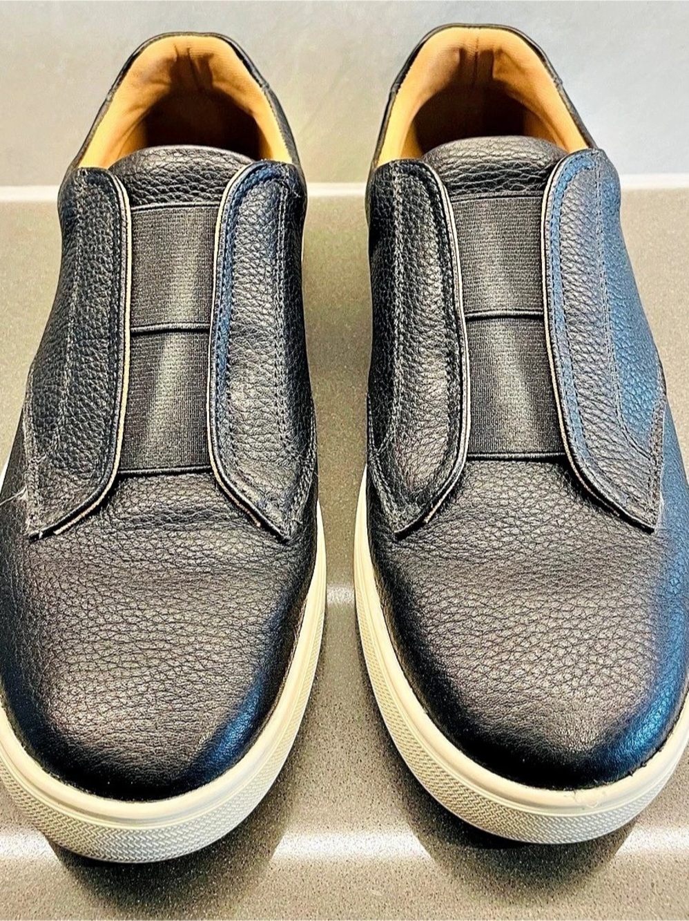 Ted Baker Men's Black Slip-On Sneakers